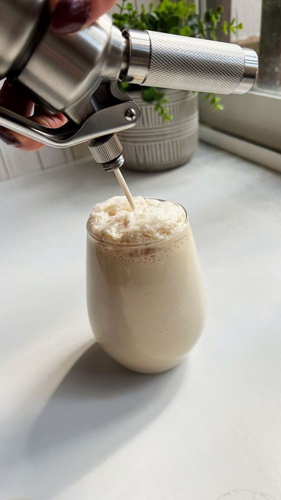 Easy homemade Nitro Latte