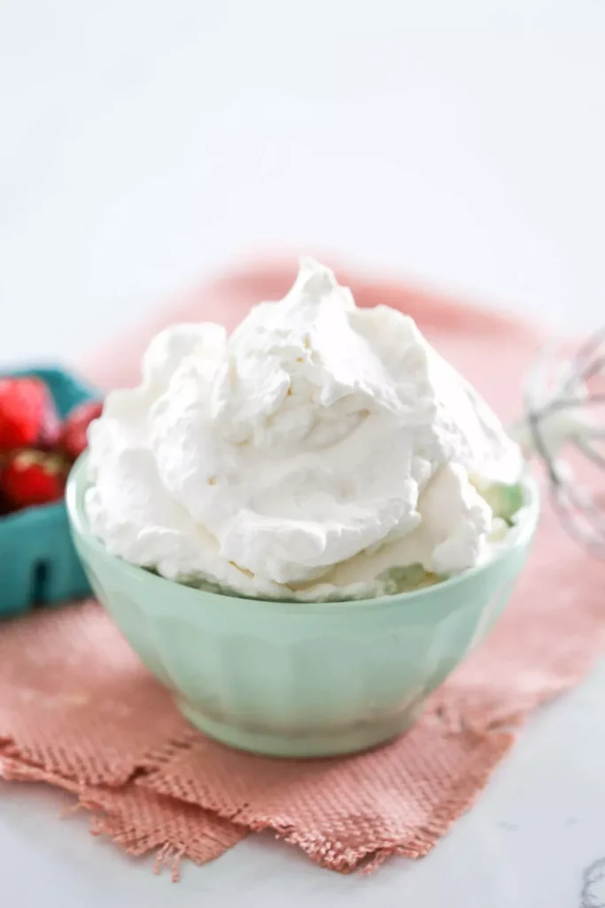 HOMEMADE WHIPPED CREAM RECIPE
