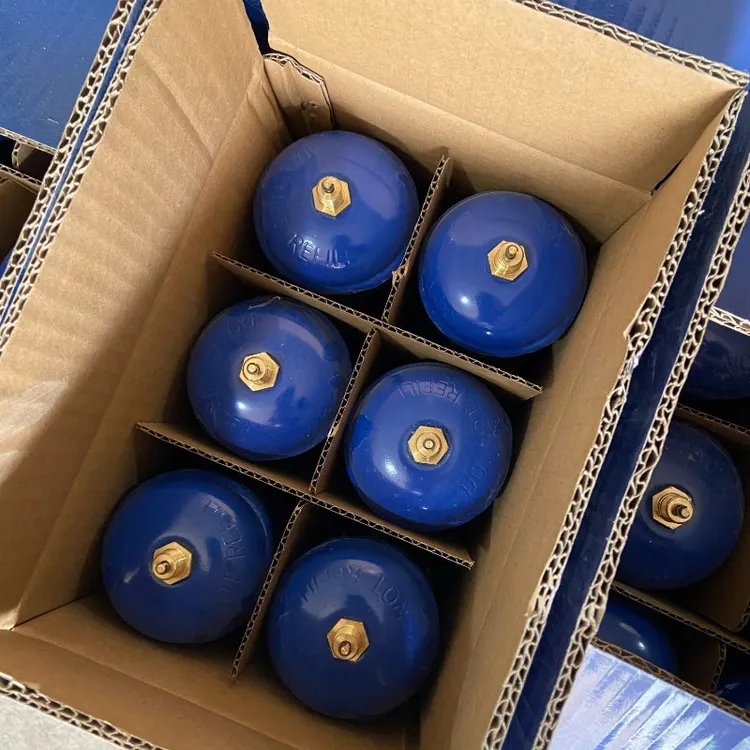 Properly Stored Cylinders