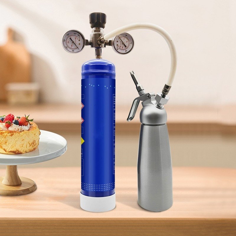 cream cylinder in kitchen