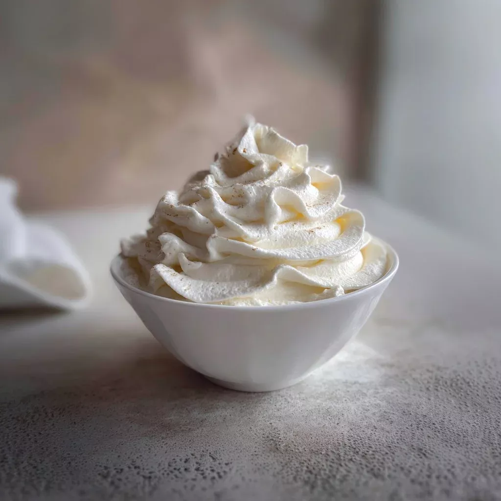 easy vanilla whipped cream