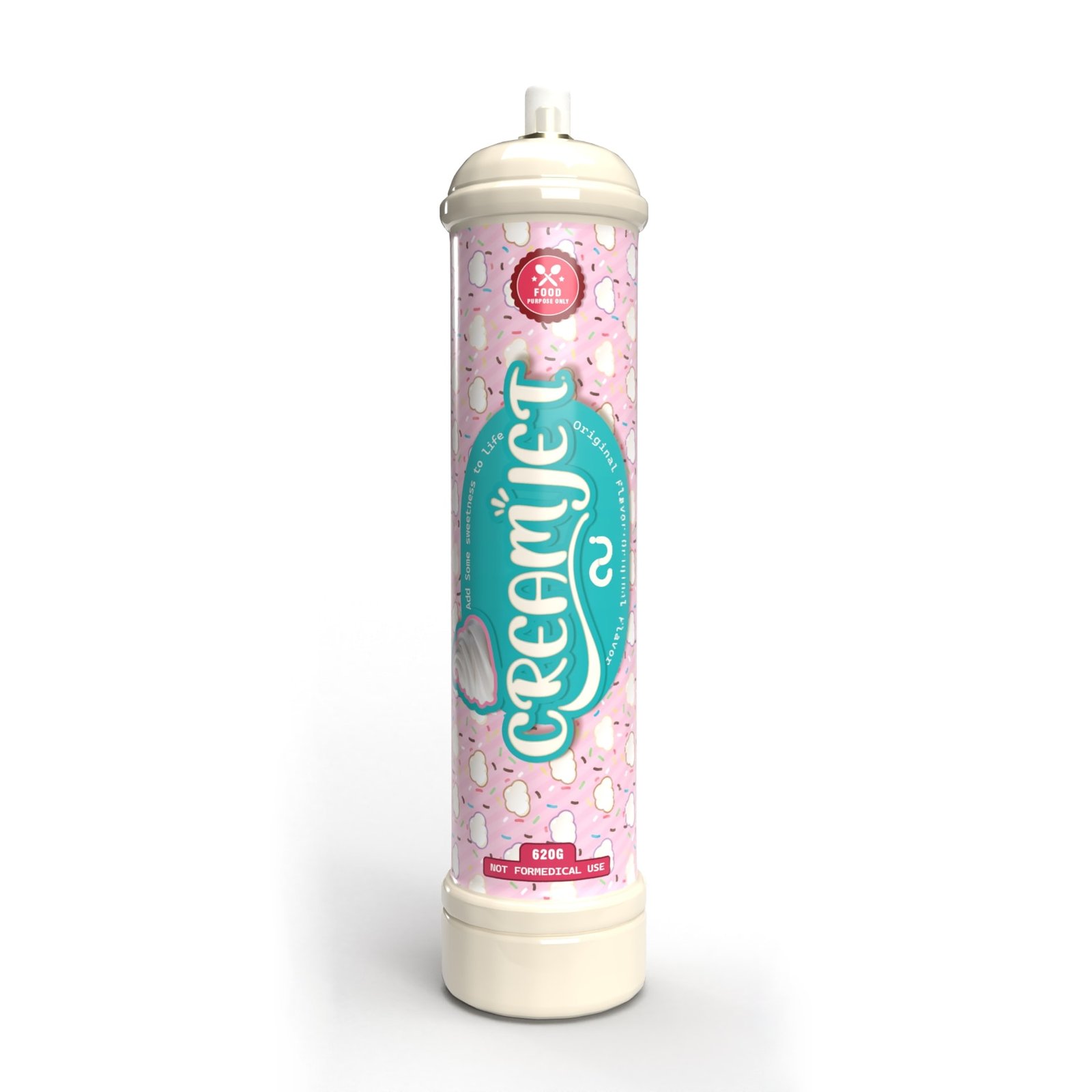 creamjet 640g charger cylinder original new design canister