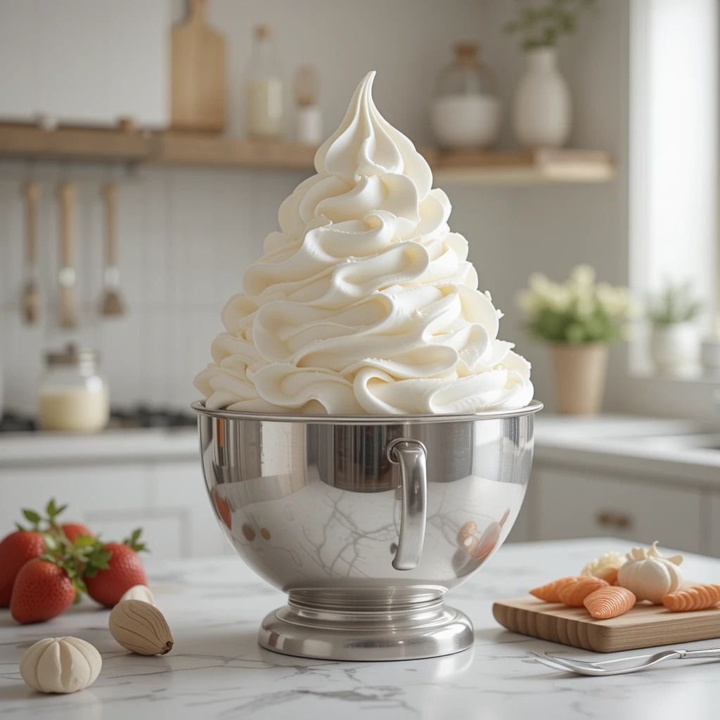 AN INGENIOUS TIP FOR ALL-DAY WHIPPED CREAM